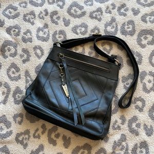 Lucky Brand Black Leather Crossbody